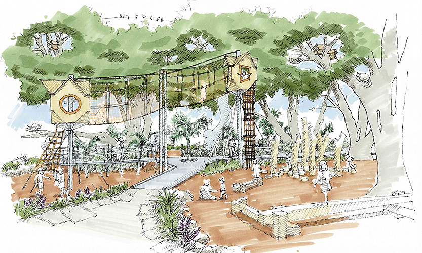 Lincoln Square’s new playground