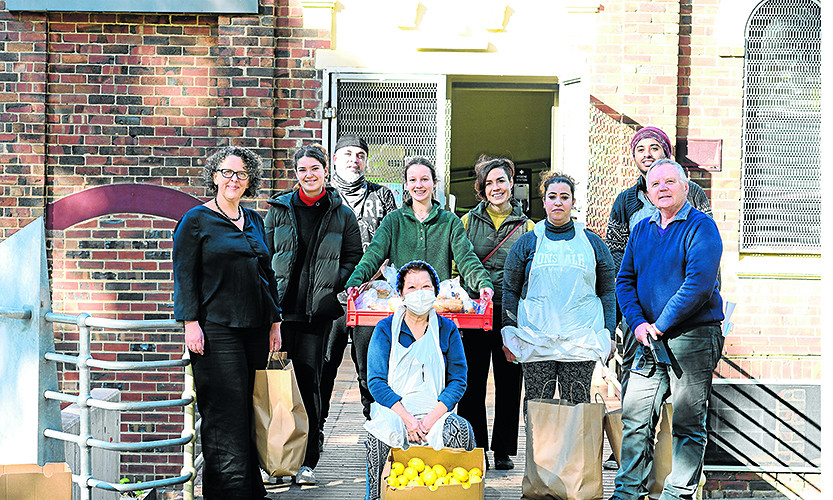 Demand for food parcels has trebled since start of pandemic