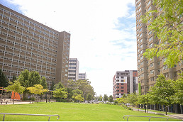 Barak Beacon public housing estate in Port Melbourne