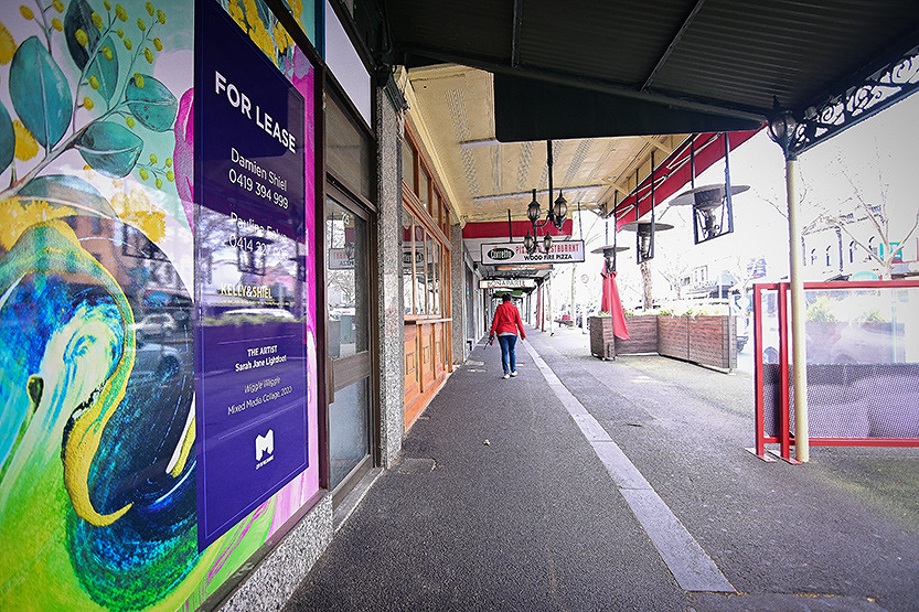 Vacant shopfronts to be revived on Lygon St