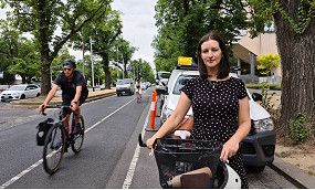 New bike lanes for Royal Parade and Flemington Rd