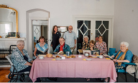 A community connected by a good book and tea