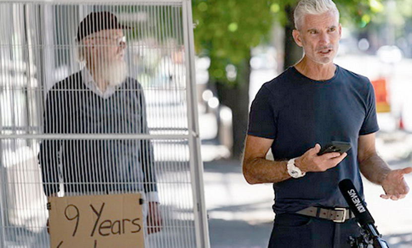 Elderly activist to face Magistrates Court over chalk graffiti at Park Hotel on nine-year anniversary of offshore detention