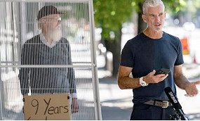 Elderly activist to face Magistrates Court over chalk graffiti at Park Hotel on nine-year anniversary of offshore detention