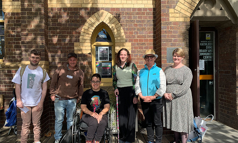 A positively inclusive writing group storms the city