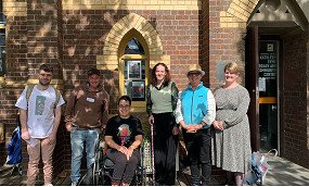 A positively inclusive writing group storms the city