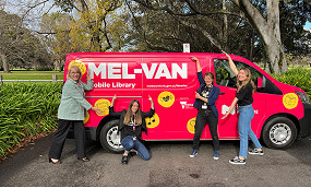 New mobile library drives digital literacy to locals 