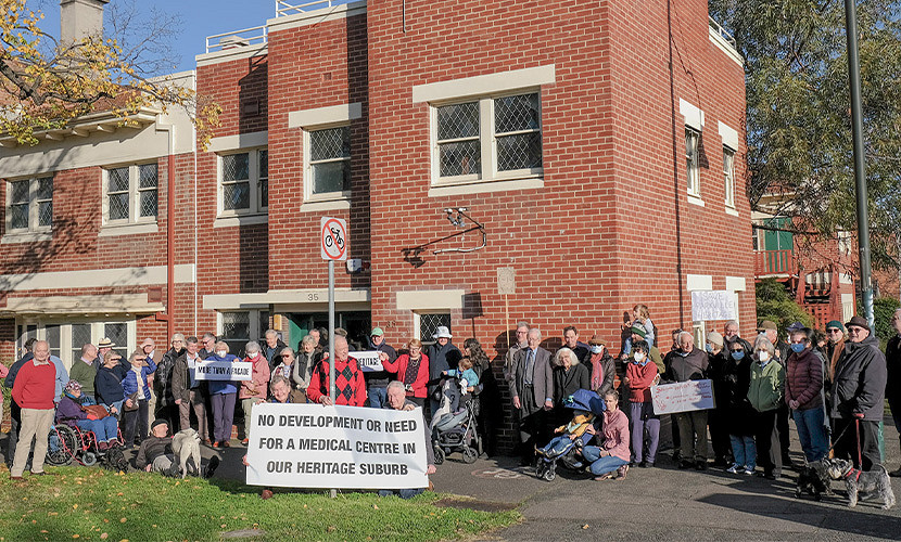 Council rejects application for Hartcourt building in Parkville