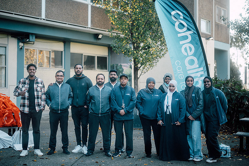 High-rise public housing residents’ welcome new community health program