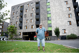 New security doors installed at public housing building 