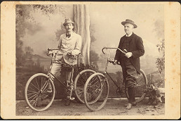 Early days of cycling in Melbourne