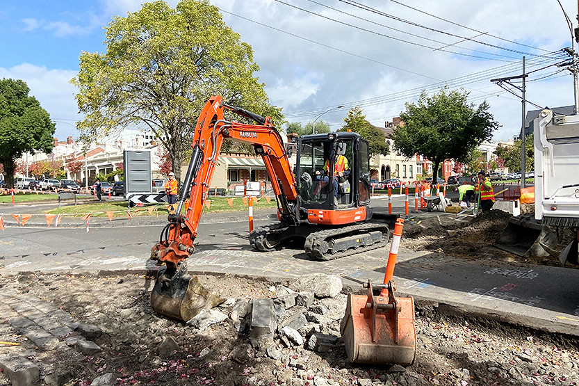 Works under way in East Melbourne, Lygon St and Parkville to fix “black spot” intersections