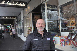 Lygon St retailers tough it out