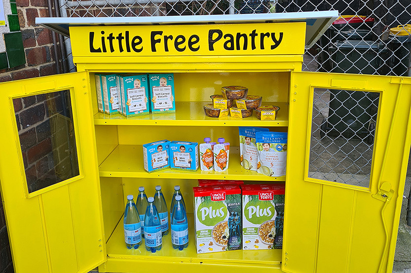 Carlton’s new community pantry encourages “locals to help one another out” 