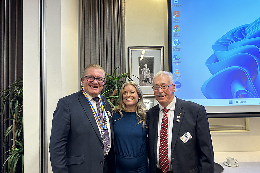 Rotary Club of Carlton welcomes new leader