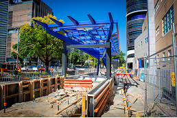 Work to soon ramp up on new Parkville tram stop
