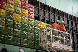 New artwork Parkville Station
