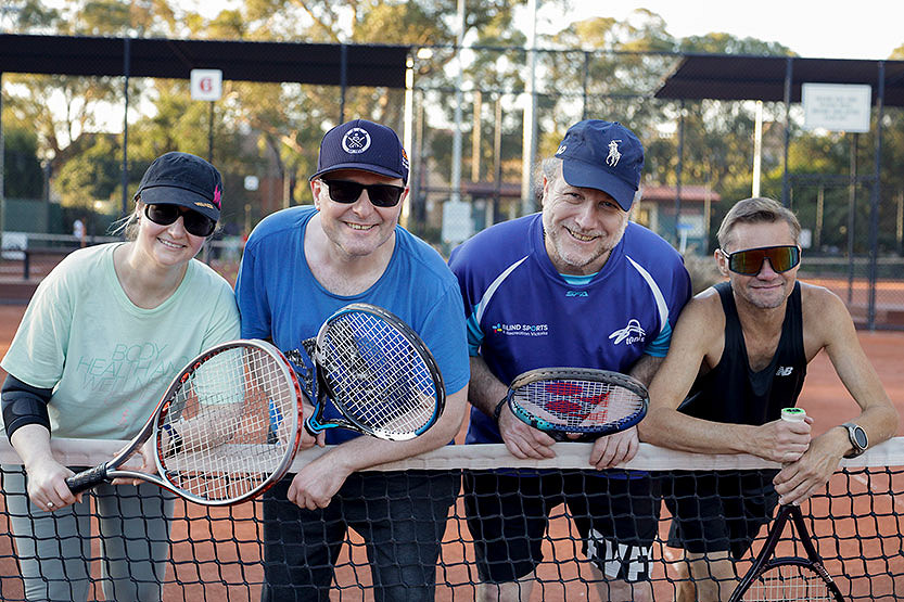 Blind Tennis Parkville
