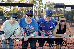 Blind Tennis Parkville