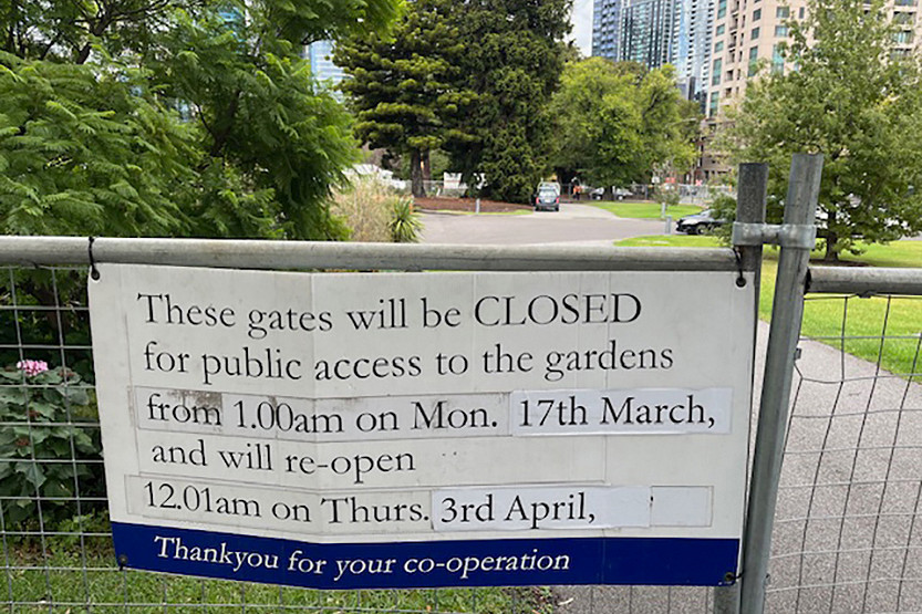 Give Carlton Gardens a break!
