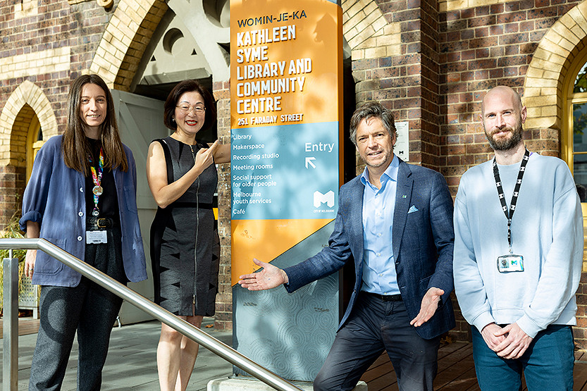 Kathleen Syme Library reaches a major milestone