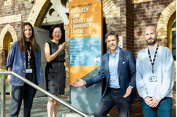 Kathleen Syme Library reaches a major milestone
