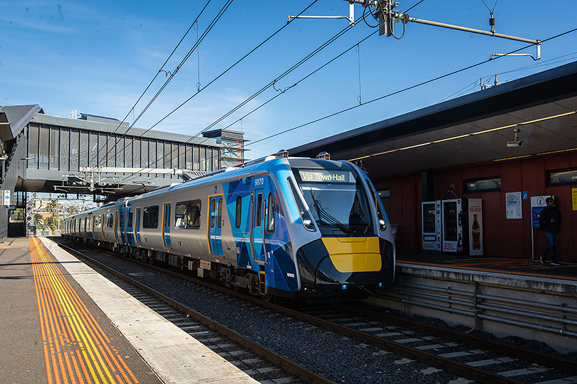Metro Tunnel trials trains across the city