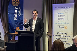 Lord Mayor addresses Carlton Rotary’s 40th anniversary dinner