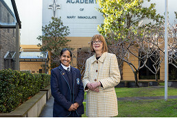 Triumph and tenacity: Trishna’s journey to Year 12 at Academy of Mary Immaculate