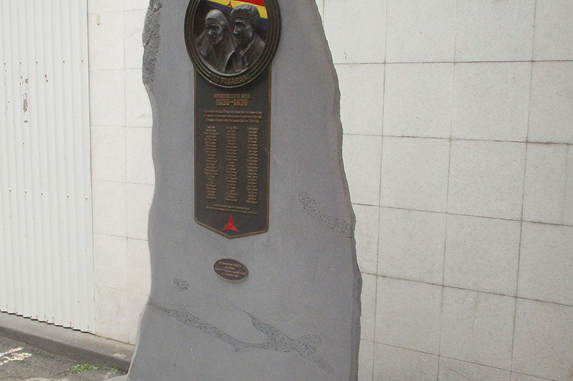 Memorial to Australians in the Spanish Civil War