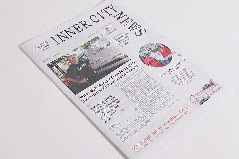 Thank you, Inner City News